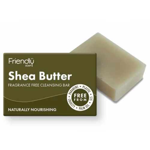 Friendly - Shea Butter andlitshreinsisápa