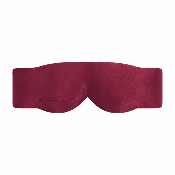 Aura Silki Svefngríma - Vínrauð