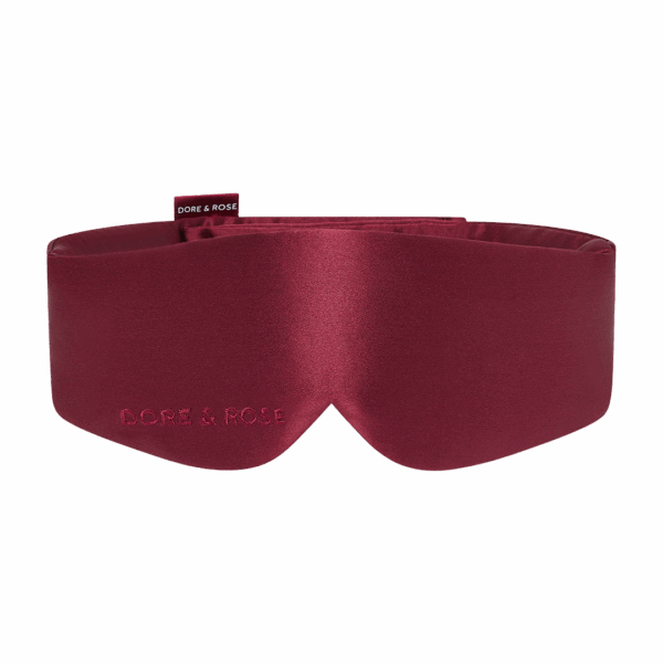 Aura Silki Svefngríma - Vínrauð