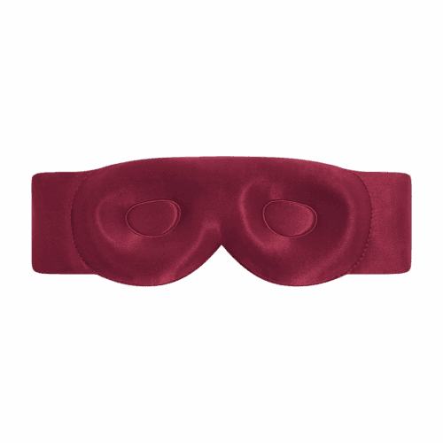 Aura Silki Svefngríma - Vínrauð