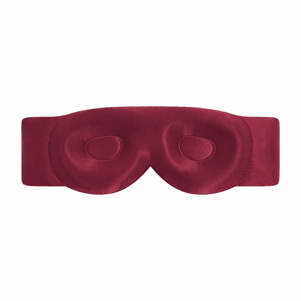 Aura Silki Svefngríma - Vínrauð